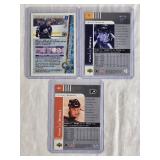 Lot of 3 Hockey Cards Featuring Keith Tkachuk, Jeremy Roenick, and Doug Gilmour Topp Finest