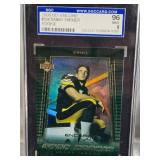 Lot of 2 Football Rookie Cards Featuring Danny Farmer 2000 UD Rookie Encore SGC 9 and Rien Long Bowman Chrome Rookie