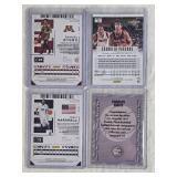 Lot of 4 Basketball Cards Featuring Chandler Parsons Auto, Charles Smith Auto, Daniel Oturu Auto, and Naji Marshall Auto