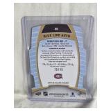 Lot of 2 Ryan Poehling Rookie Hockey Cards Including Upper Deck Credentials Rookie Science and Allure Blue Line Rookie Auto Numbered 25/35