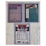 Lot of 3 Hockey Cards Featuring Bret Hedican, Nick Jensen, and Jonathan Quick