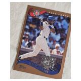 8" Plastic Case of Baseball Cards Featuring Various Brands and Year 