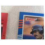 Box of 4 Baseball Cards Featuring Various Brands and Years Donruss 91, Donruss 90, Fleer Excel 93-94, Topps - Uncounted Unsearched