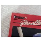 Box of 4 Baseball Cards Featuring Various Brands and Years Donruss 91, Donruss 90, Fleer Excel 93-94, Topps - Uncounted Unsearched