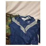 U.S. Air Force PTU Jacket and Pants (Size L) with 2 Pairs Camouflage Pants (Medium Long)