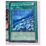 Lot of Yu-Gi-Oh! Trading Cards Including "End of the World" and Others