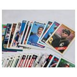 Lot of Baseball Cards Featuring Bo Jackson, Mark Thompson, Albert Belle, Rafael Palmeiro, Cecil Fielder, Bobby Bonilla, and More