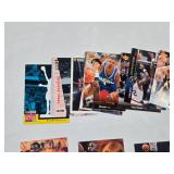 Lot of Basketball Cards Featuring Notable Players Including Hakeem Olajuwon, Shaquille O