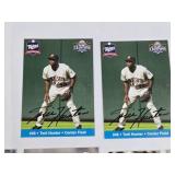 Lot of Minnesota Twins 2002 Central Division Champions Baseball Cards Featuring Torii Hunter