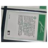 Small Binder of 1999 Limited Edition Jose Canseco Baseball Cards and Talking Baseball Card Record