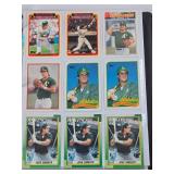 Huge Binder of Jose Canseco Baseball Cards Includes various sets and designs featuring Jose Canseco cards may include special features such as Rookie cards, All-Star editions, and holographic designs.