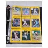 Large Binder of 1991 Fleer Baseball Cards Featuring Players Like Jose Canseco, Dave Henderson, and Orel Hershiser