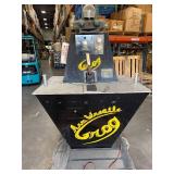 GROG! VINTAGE HANDMADE ARM WRESTLING ARCADE GAME