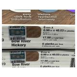 LIFEPROOF Lot of 9 Boxes of- Bow River 6 MIL x 9 in. W x 48 in. L Click Lock Waterproof Luxury Vinyl Plank Flooring (17.98 sqft/case) (Total of 161.82 Sq. Ft.) Perfect for Rooms up to 144 sq. ft.