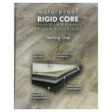 LIFEPROOF Lot of 16 Boxes of- Sterling Oak 6 MIL x 8.7 in. W x 48 in. L Click Lock Waterproof Luxury Vinyl Plank Flooring (20.06 sqft/case) (Total of 320.96 Sq. Ft.) Great for rooms up to 290 sq. ft.
