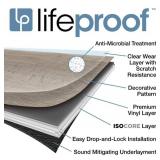LIFEPROOF Lot of 16 Boxes of- Sterling Oak 6 MIL x 8.7 in. W x 48 in. L Click Lock Waterproof Luxury Vinyl Plank Flooring (20.06 sqft/case) (Total of 320.96 Sq. Ft.) Great for rooms up to 290 sq. ft.
