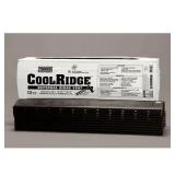 Tamko - Lot of 10 - CoolRidge 14 in. x 4 ft. Black Polypropylene Sectional Ridge Vent with Internal Filter
