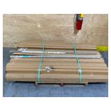 PERFORMANCE ACCESSORIES - Pallet of - Flint Grey 0.75 in. T x 2.37 in. W x 78.7 in. L Laminate 4-in-1 Molding