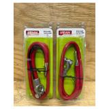 Uriah Products Battery Mounting & Installation Parts for Battery, Red 25 Inch