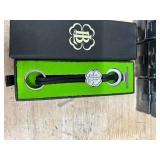 Lucky Brand Bracelet Keychain Leather KeyRing (lot of 10)