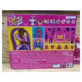 Barbie color reveal and Barbie accessories