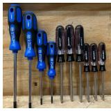 TROX, HUSKY Screwdriver lot of 10