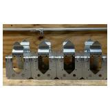 Simpson Strong-Tie ZMax 5.25 in. H X 5.5 in. W 12 Ga. Galvanized Steel Post Base lot of 4