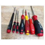 Various sized Wiha Tools (lot of 7)