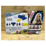 Assorted action figures