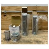 BUYERS Strainer, Filler lot of 3