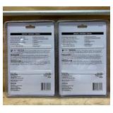 PORTER CABLE 12Pc Assorted Discs With Backing Pad lot of 2 1021256