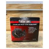 IRONTON 1/4HP Cast Iron Clear Water Pump