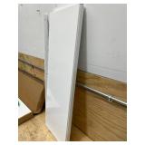 5-Tier Powder-Coated Metal Decorative Household Storage Shelving Unit in White (36 in. W x 69 in. H x 12 in. D)