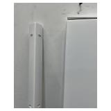 5-Tier Powder-Coated Metal Decorative Household Storage Shelving Unit in White (36 in. W x 69 in. H x 12 in. D)