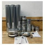 DuraVent Type B Gas Vent 4  Gas Vent Diameter Vertical Kit