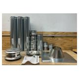 DuraVent Type B Gas Vent 4  Gas Vent Diameter Vertical Kit