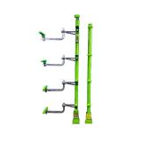 GREEN TOUCH INDUSTRIES Xtreme Pro Series 4-position Trimmer Rack For Open and Enclosed Trailers- Durable Steel Construction
