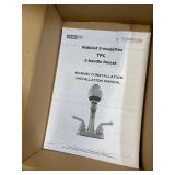 RUGGED TUB32 in. x 22 in. White Freestanding Utility/Laundry Sink