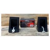 IRONTON Pair of Compact Wheel Chocks