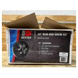 DEXTER 12  Hub and Drum Kit