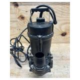 1/2 HP cast iron submersible trash water pump