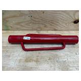 3 in. x 9 in. x 24 in. Metal Fence Post Driver