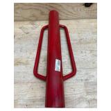 3 in. x 9 in. x 24 in. Metal Fence Post Driver