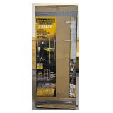 MetalTech 6 Foot High Portable Adjustable Platform Jobsite Series Baker Mobile Scaffolding Ladder with Locking Wheels (MISSING PARTS)