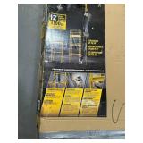 MetalTech 6 Foot High Portable Adjustable Platform Jobsite Series Baker Mobile Scaffolding Ladder with Locking Wheels (MISSING PARTS)