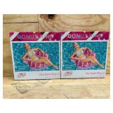 Bestway H2OGO! 42 in Inflatable Donut Swim Ring (lot of 2)
