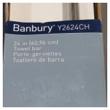 4 Piece Banbury Chrome Bathroom Accessories