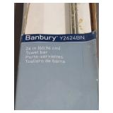 4 Piece Banbury Brushed Nickel Bathroom Accessories