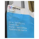 Mixed Lot of 12 Moen Chrome Bathroom Accessories
