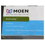 Mixed Lot of 12 Moen Chrome Bathroom Accessories